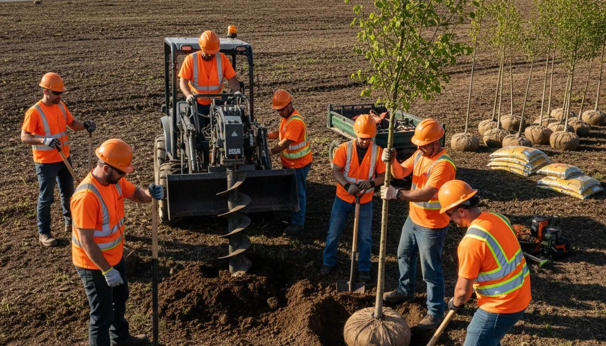 Tree planting service in Bakersfield, CA for healthy, lasting growth
